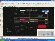 Create Excel table in AutoCAD 2005 screenshot